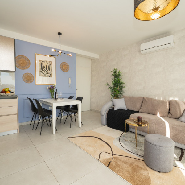 Dnevni boravak, Pool and Breakfast apartments Villa Maro, Pool and Breakfast Apartments Villa Maro, Novalja Novalja