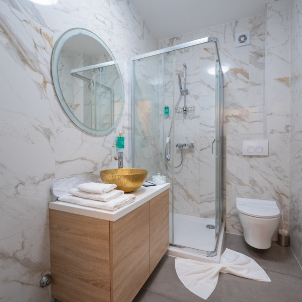 Bathroom / WC, Pool and Breakfast apartments Villa Maro, Pool and Breakfast Apartments Villa Maro, Novalja - Pag - Croatia Novalja