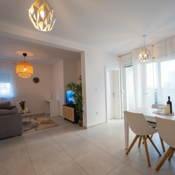 Dnevni boravak, Pool and Breakfast apartments Villa Maro, Pool and Breakfast Apartments Villa Maro, Novalja Novalja