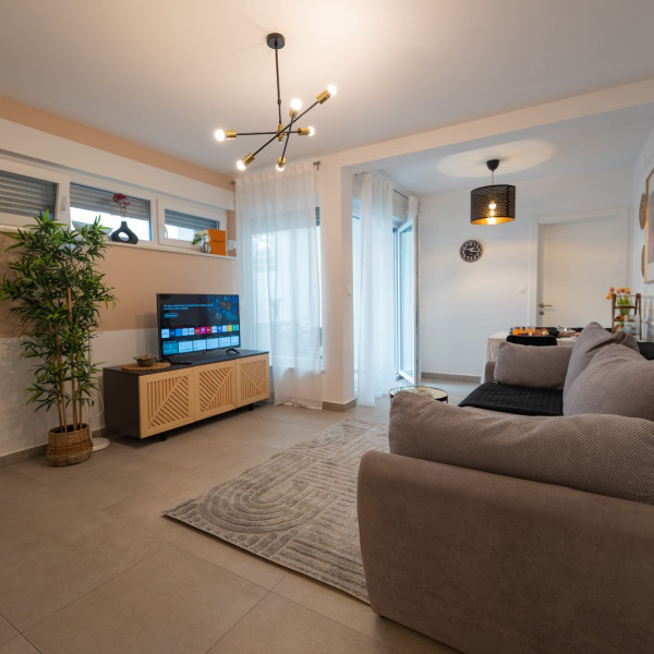 Living room, Pool and Breakfast apartments Villa Maro, Pool and Breakfast Apartments Villa Maro, Novalja - Pag - Croatia Novalja