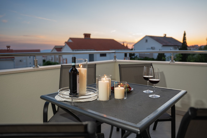 Apartment 7, Pool and Breakfast Apartments Villa Maro, Novalja - Pag - Croatia Novalja