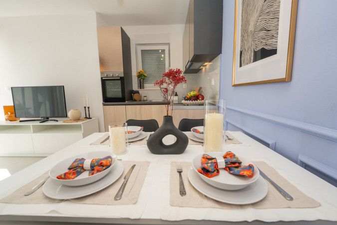 Apartment 3, Pool and Breakfast Apartments Villa Maro, Novalja - Pag - Croatia Novalja