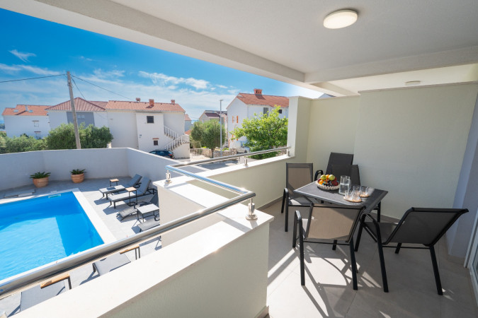 Apartment 4, Pool and Breakfast Apartments Villa Maro, Novalja - Pag - Croatia Novalja