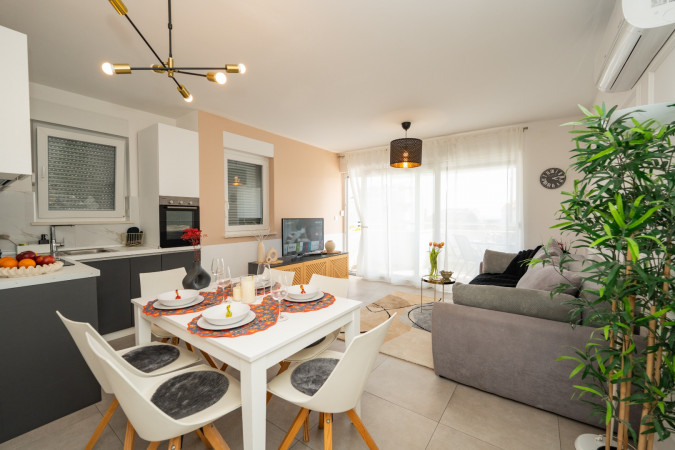 Apartment 4, Pool and Breakfast Apartments Villa Maro, Novalja - Pag - Croatia Novalja