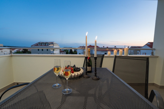 Apartment 5, Pool and Breakfast Apartments Villa Maro, Novalja - Pag - Croatia Novalja