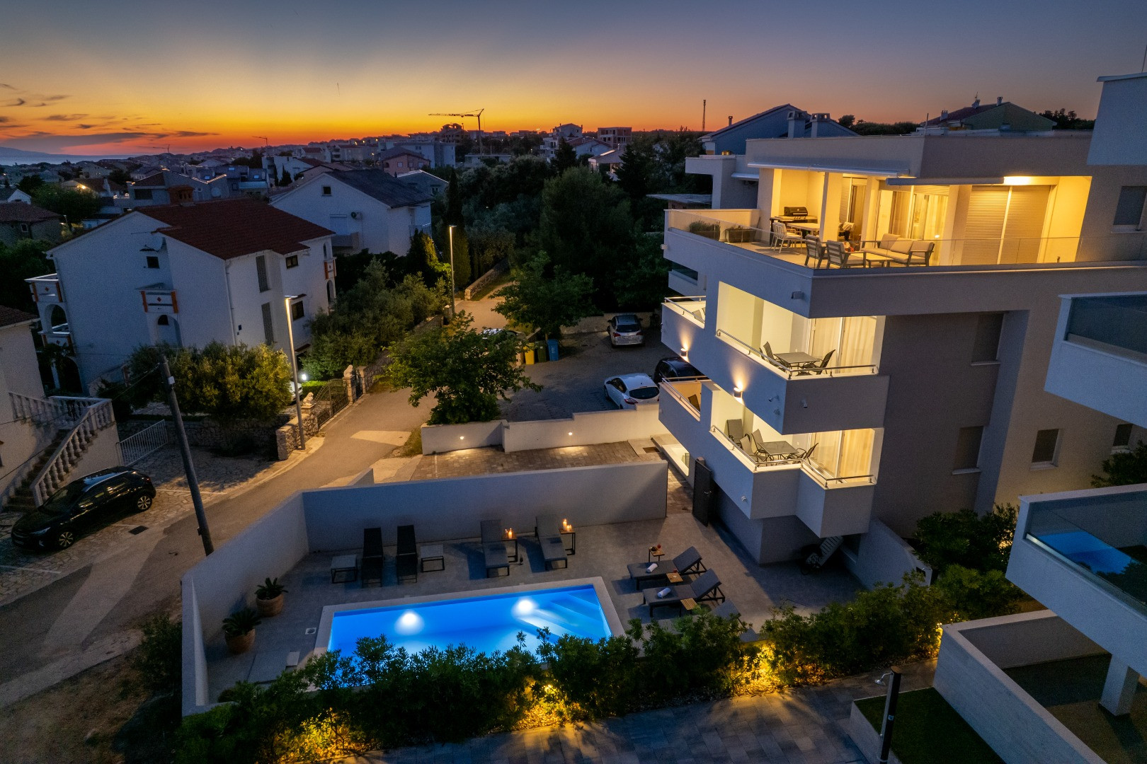 Pool and Breakfast Apartments Villa Maro, Novalja - Pag - Croatia Novalja