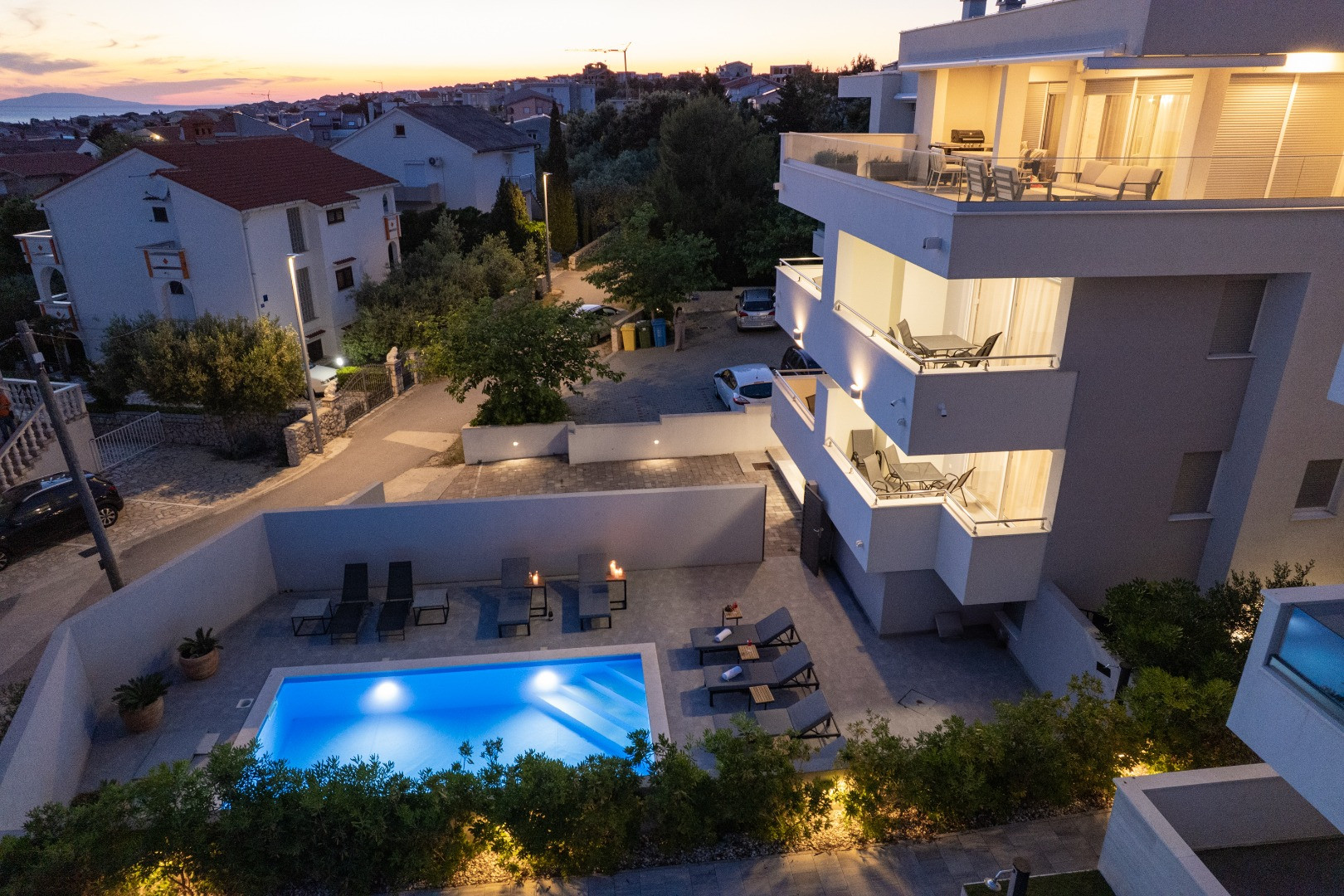 Villa Maro - Pool and Breakfast Apartments , Pool and Breakfast Apartments Villa Maro, Novalja - Pag - Croatia Novalja